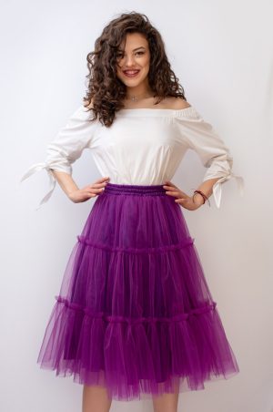 Fusta Tulle Dama Prestige Malika Fashion