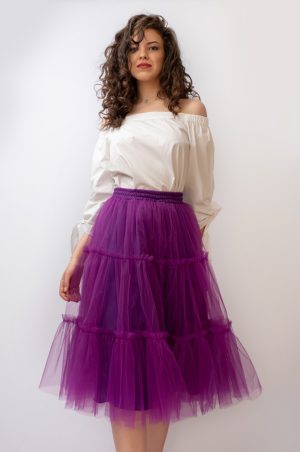 Fusta Tulle Dama Prestige Malika Fashion