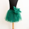 Malika Fashion - Fusta Tulle Fete cu Funda si Jumatati de Perla