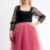 Malikafashion-Fusta Tulle Scurta Eliza