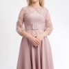 Rochie Dama Sofi Roz Prafuit