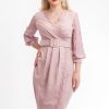 Rochie Dama Mira Roz Deschis