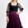 Fusta Tulle Irma Mov - Malika Fashion