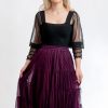 Fusta Tulle Irma Mov - Malika Fashion