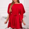 Rochie Dama Oversize Mimi Rosu