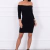 Rochie mulata casual Denisa, Negru
