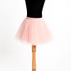 Fusta Tulle Fete cu Funda Detasabila, Roz Prafuit, Malika Fashion